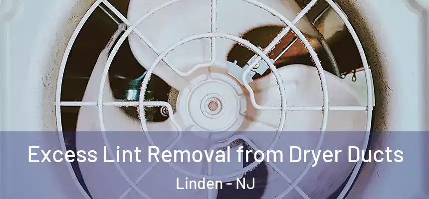  Excess Lint Removal from Dryer Ducts Linden - NJ